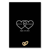 Numéro De Table Lampes (Dos)