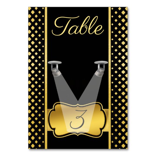 Numéro De Table Lampes (Par défaut)