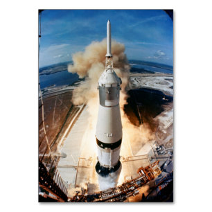 Numéro De Table Lancement de la fusée Apollo Saturn V à Moon 1969