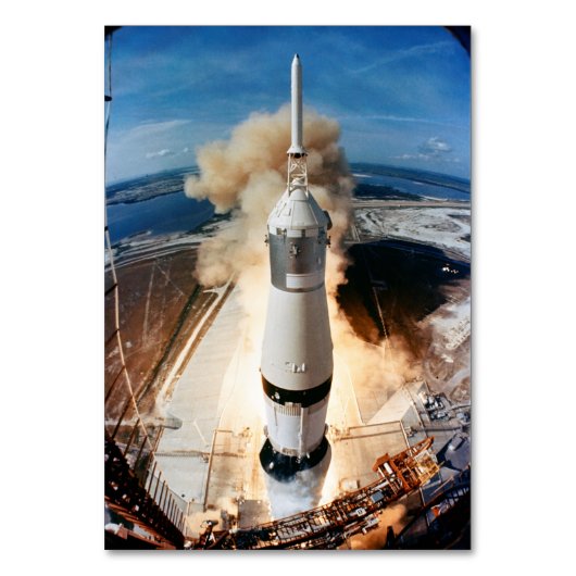 Numéro De Table Lancement de la fusée Apollo Saturn V à Moon 1969 (Par défaut)