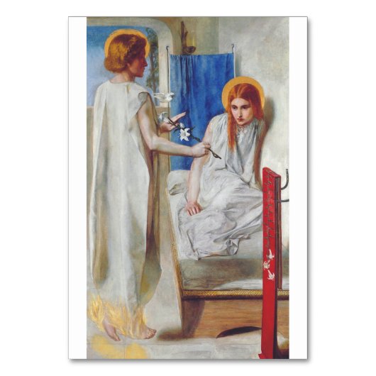 Numéro De Table L'Annonciation par Dante Gabriel Rossetti (Par défaut)