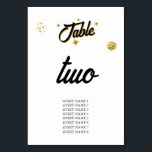 Numéro De Table Las Vegas Casino Destination Wedding Gold<br><div class="desc">Un design mariage à thème unique dessiné à la main par Las Vegas Casino. Destination moderne Las Vegas, Nevada thème mariage avec cartes à jouer, casino de jeux d'argent illustrations à thème. Un faux or Las Vegas mariage Table Numéro de carte design idéal pour les mariages à thème casino. Des...</div>