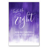 Numéro De Table Laverre abstrait violet art moderne numéro de tabl (Par défaut)