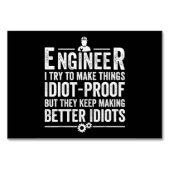 Numéro De Table Le Crétin d'Engineer I (Devant)