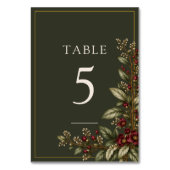 Numéro De Table Le Jardin de Vigne (Par défaut)