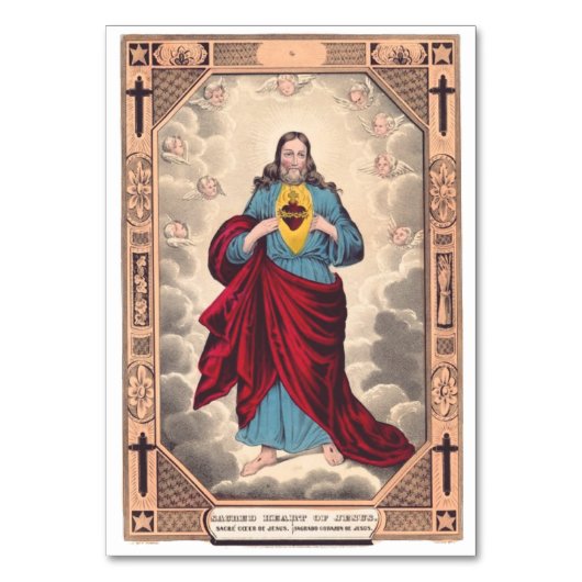 Numéro De Table Le Sacré-Cœur de Jésus (Par défaut)