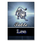 Numéro De Table Leo (Dos)