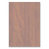 Numéro De Table Leo Zodiac Connexion style bois acajou (Dos)