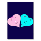 Numéro De Table les coeurs de m. & mrs (Dos)