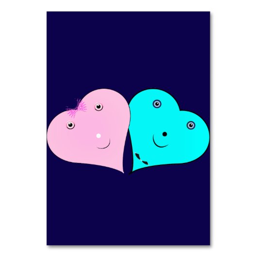 Numéro De Table les coeurs de m. & mrs (Dos)