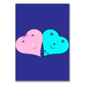 Numéro De Table les coeurs de m. & mrs (Dos)