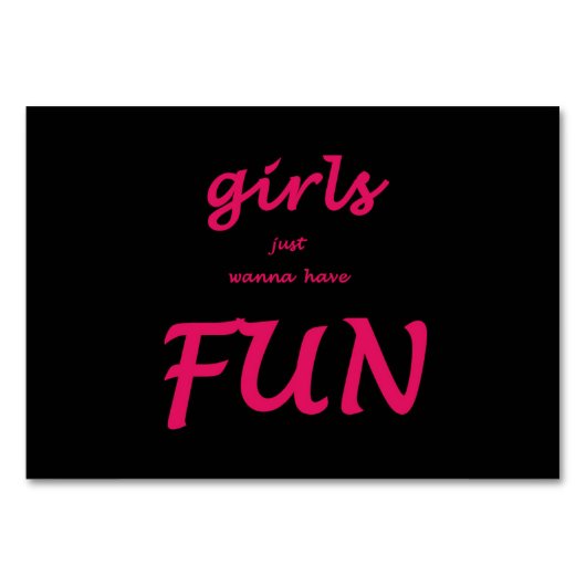 Numéro De Table les filles veulent juste s'amuser (Devant)