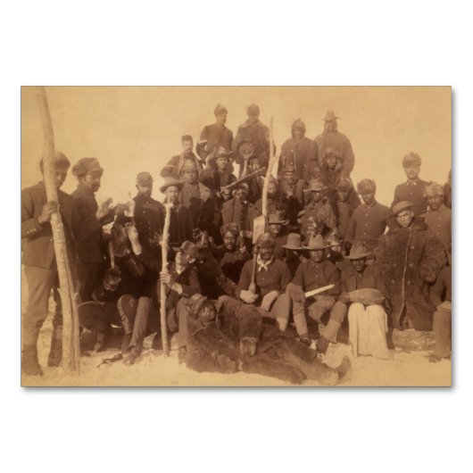 Numéro De Table Les guerriers du buffle : la cavalerie noire améri (Devant)