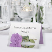 Numéro De Table Lilac Purple Rose Mariage do-it-yourself Panier