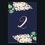 Numéro De Table Lilas blanc. Mariage romantique floral marine bleu<br><div class="desc">Numéro de table de mariage floral marine. Convient pour un anniversaire,  un anniversaire de mariage et toute autre fête. Contactez-moi,  s'il vous plaît,  si vous avez besoin d'articles supplémentaires.</div>