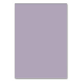Numéro De Table lilas minimaliste (Dos)