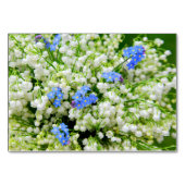 Numéro De Table Lily de la vallée (Devant)