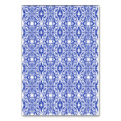 Numéro De Table Limone I Italien Citron & Carreaux Bleus Numéros d (Dos)