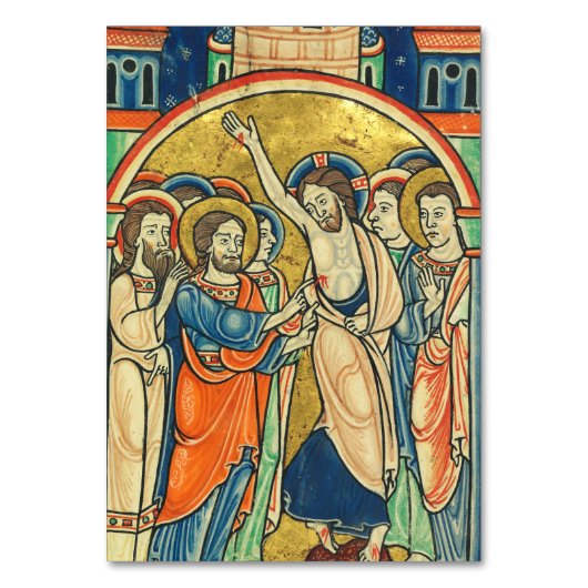 Numéro De Table L'Incrédulité de saint Thomas du Psautier (Par défaut)