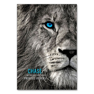 Numéro De Table Lion Chase tes rêves