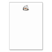 Numéro De Table Livres et écorces - Conception de lecture de chien (Dos)