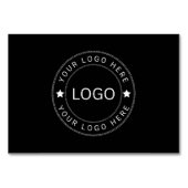 Numéro De Table Logo personnalisé (Dos)