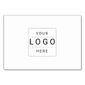 Numéro De Table Logo personnalisé (Dos)