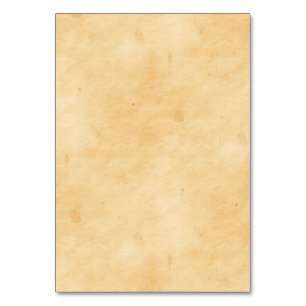 Numéro De Table Look Old Parchment Background
