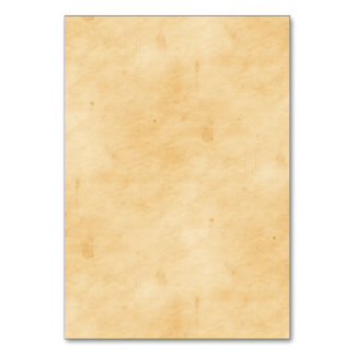 Numéro De Table Look Old Parchment Background