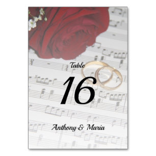 Numéro De Table Love Song