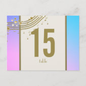 Numéro de table Love Song (Devant)