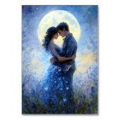 Numéro De Table Lumière de la lune Mariage Celestin Love Thème Cie (Dos)