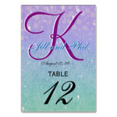 Numéro De Table Luminaire Confetti de la lanterne de la Parties sc (Dos)