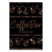 Numéro De Table Luminateurs RPG | Imaginaire cuivre Tabletop Gamer (Dos)