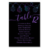 Numéro De Table Luminateurs RPG | Nebula Imaginaire Tabletop Nom d (Dos)