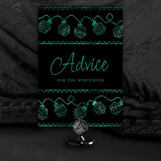 Numéro De Table Luminateurs RPG | Tablette Imaginaire vert turquoi