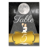 Numéro De Table Lune (Par défaut)