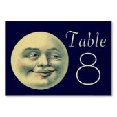 Numéro De Table Lune vintage (Dos)