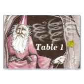 Numéro De Table Magique Ancien Assistant Elfe Magique Wand Star (Devant)