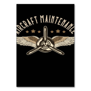 Numéro De Table Maintenance des aéronefs   Conception Cool