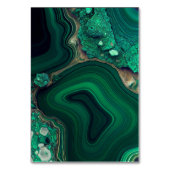 Numéro De Table Malachite Cu6CO3(OH)2 (Dos)