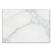 Numéro De Table Marbre Blanc (Dos)
