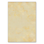Numéro De Table Marbre blanc et or (Dos)
