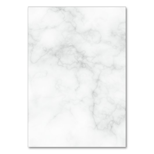 Numéro De Table Marbre Blanc Moderne (Par défaut)