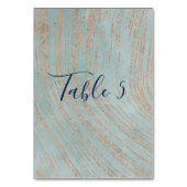 Numéro De Table Marbre bleu brillant et superbe table en cuivre (Par défaut)