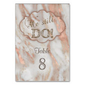 Numéro De Table Marbre élégant Nous restons FAIRE Renouveler les v (Par défaut)