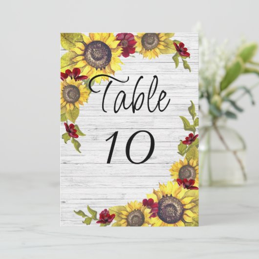 Numéro de table mariage (Debout devant)