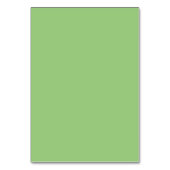 Numéro De Table Mariage à la frontière ondulée verte Citrus Capric (Dos)