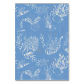 Numéro De Table Mariage à thème Blue Toile Ocean (Dos)