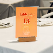 Numéro De Table Mariage avec plan de table moderne et audacieux Or